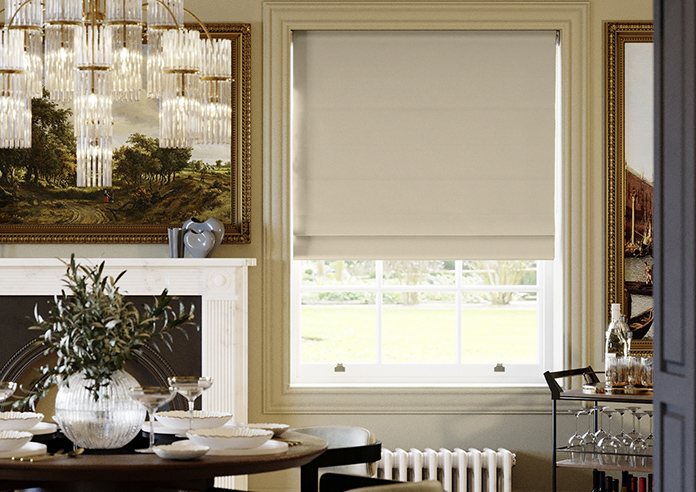 Devonshire, Mushroom - Roman Blind - Image 3